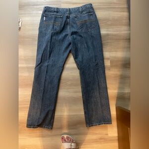 Cinch Men's Relaxed Fit Dark Blue Jeans